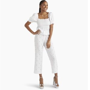 Hill House Home White Jewel Jammie Pants
